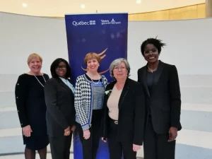 Elvire à l'’Agora de l’Assemblée nationale du Québec